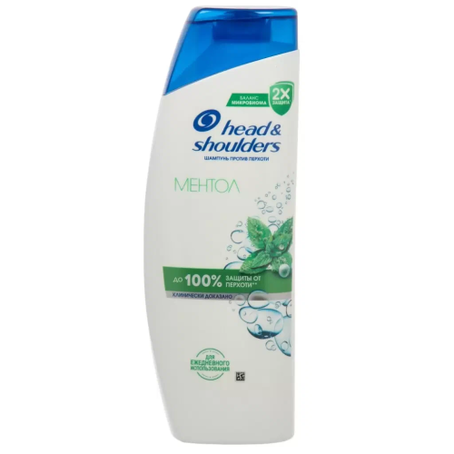 HEAD&SHOULDERS шампунь д/волос ментол 360мл